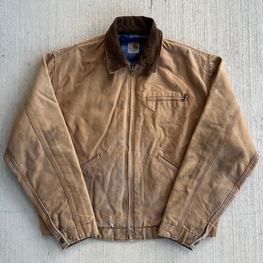 Carhartt 6BLJ brown Detroit work wear jacket